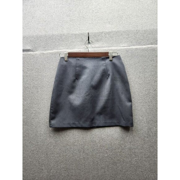 VTG La Belle Womens Gray Polyester Pencil Skirt Size 7 - Picture 1 of 4